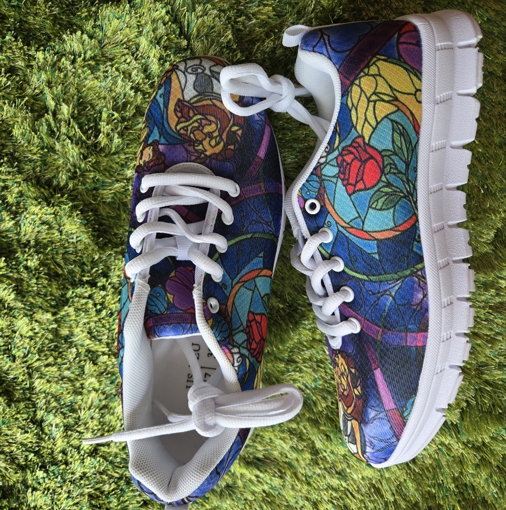 Beauty And The Beast Tennis Shoes